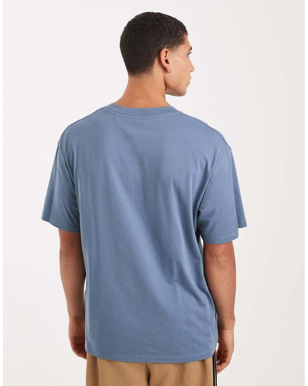 Jack & Jones Blue Oversized T-shirt for men