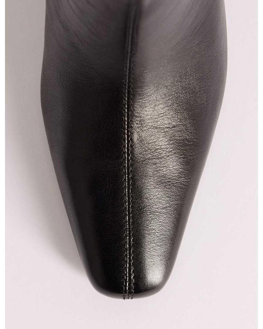 Nobody's Child Black Ottilie Real Leather Knee High Boots