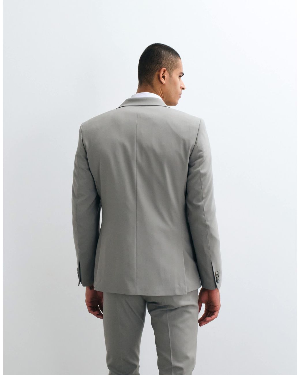 Veste ASOS pour homme en coloris Gray