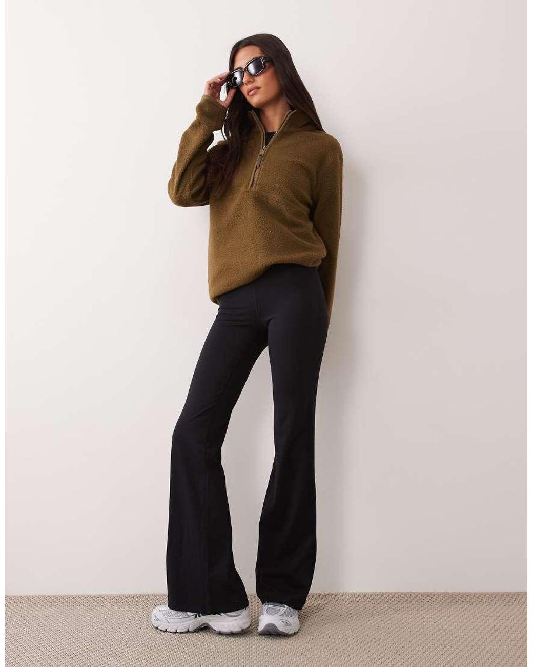 Regatta Brown Cosy Frankie Borg Half Zip Fleece