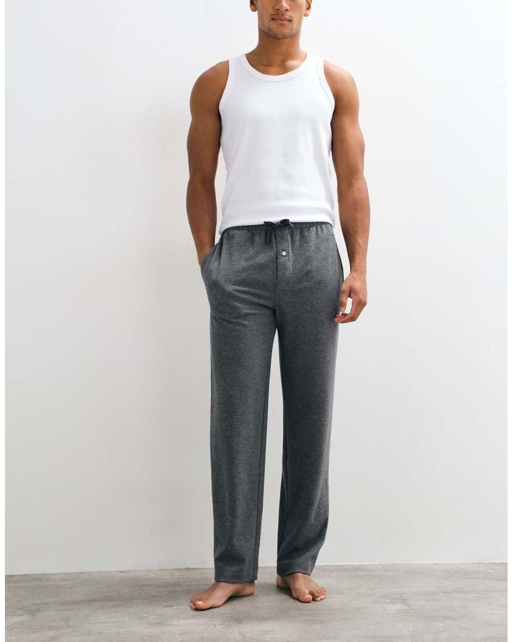 Polo Ralph Lauren Gray Lounge Knit Bottoms for men