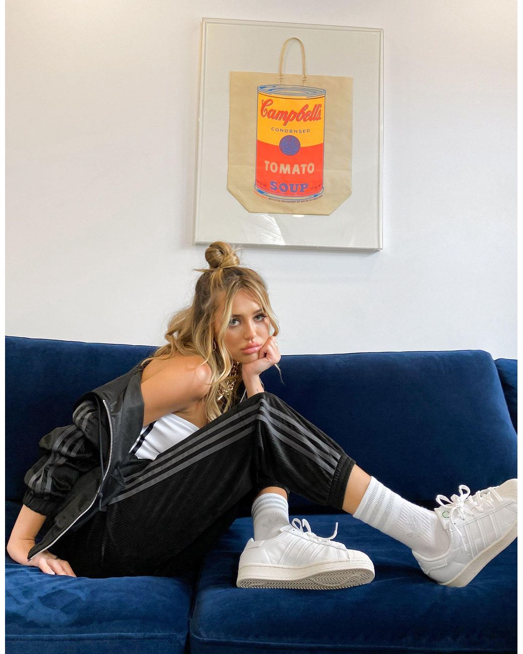 Adidas originals corduroy joggers sales