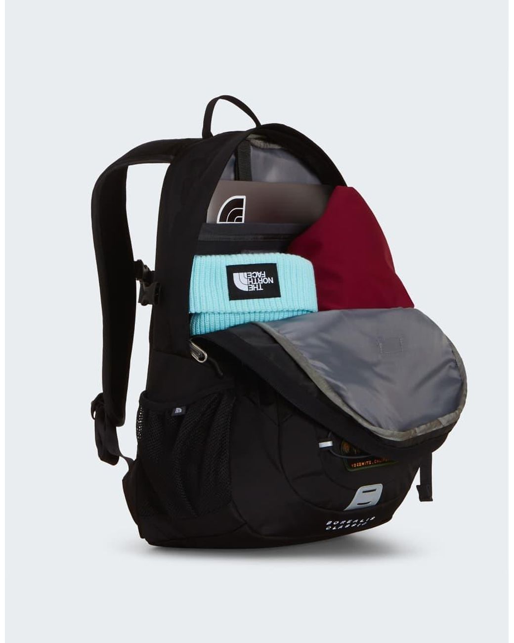 The North Face Black Borealis Classic Patch Backpack