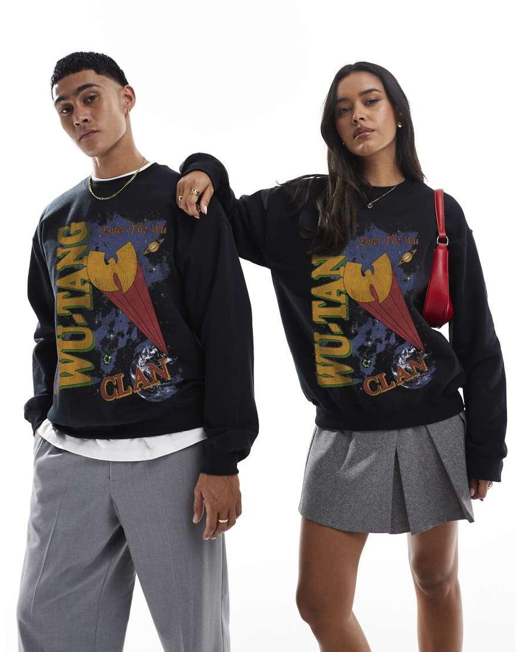 PRNT Blue X Wu-Tang Clan Enter Space Relaxed Fit Sweatshirt