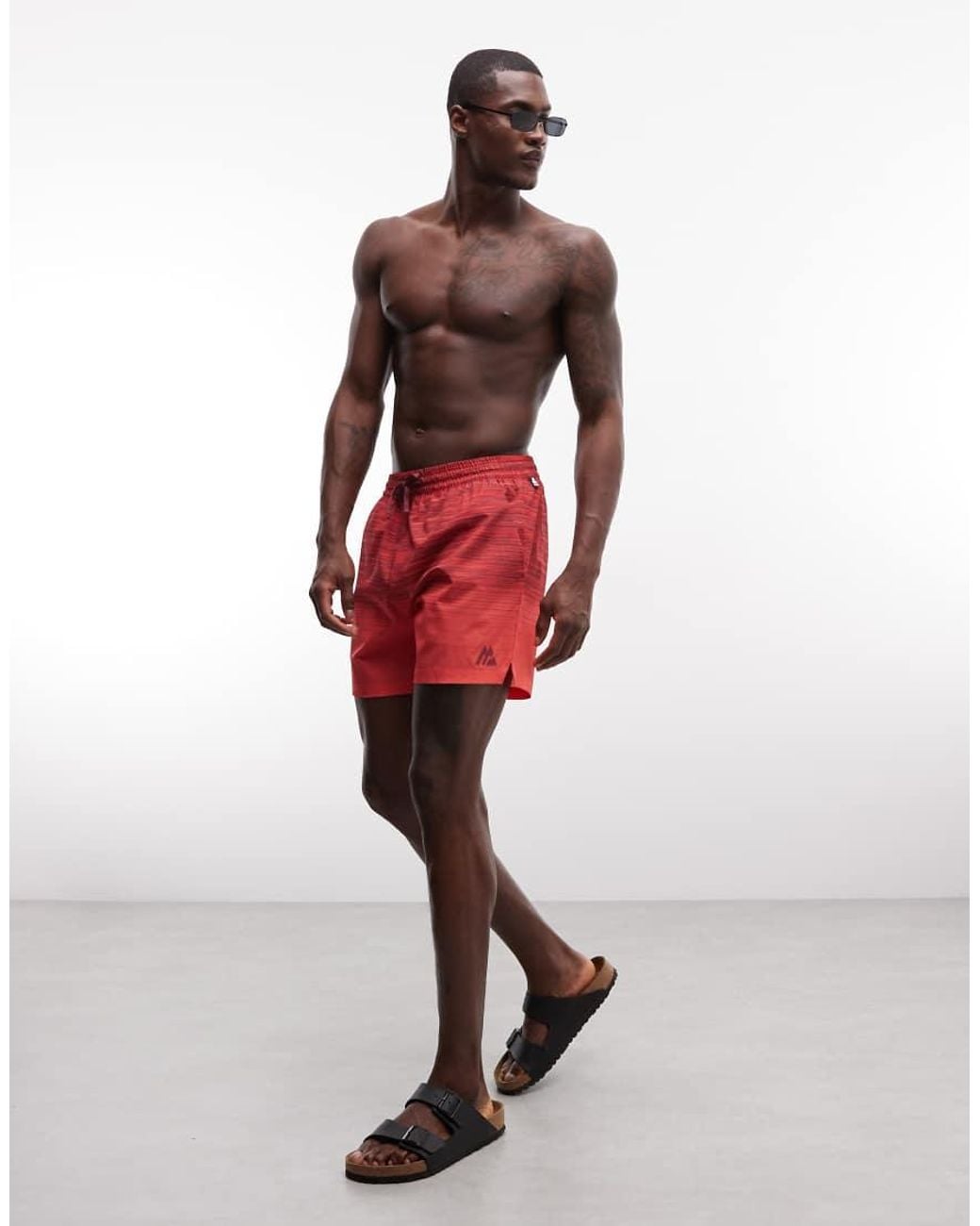 MONTIREX Red Trail Swim Shorts for men