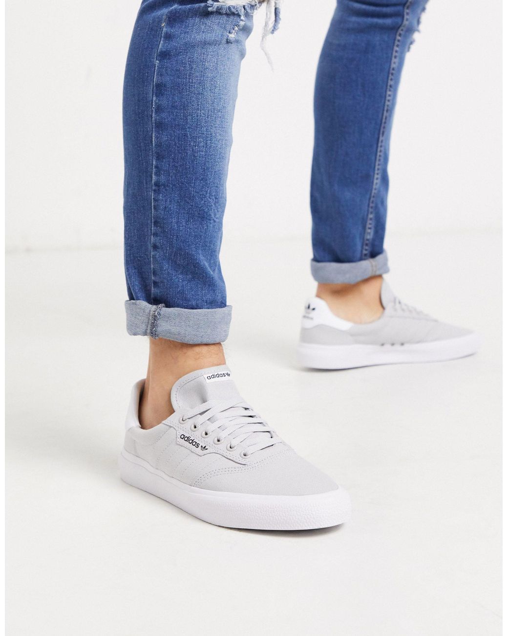 adidas Originals 3mc Vulc Shoes in Grey for Men Lyst Canada