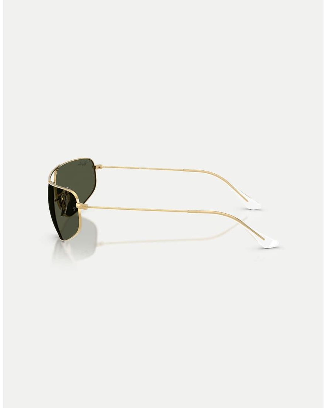 Ray-Ban Green Rb3780 Rectangle Sunglasses With Lens