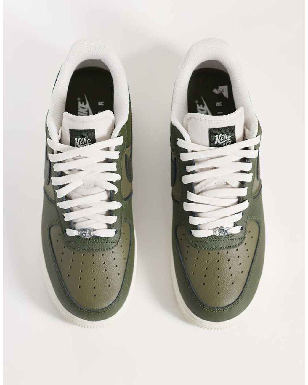 Nike Green Air Force 1 Lv8 Trainers for men