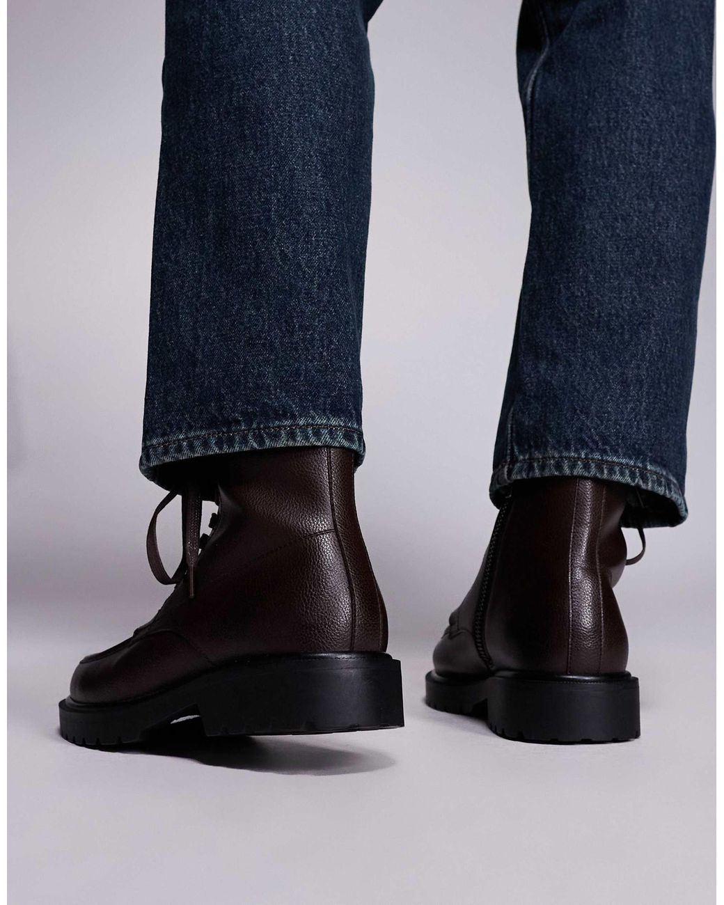 ASOS – schnürstiefel in Blue für Herren