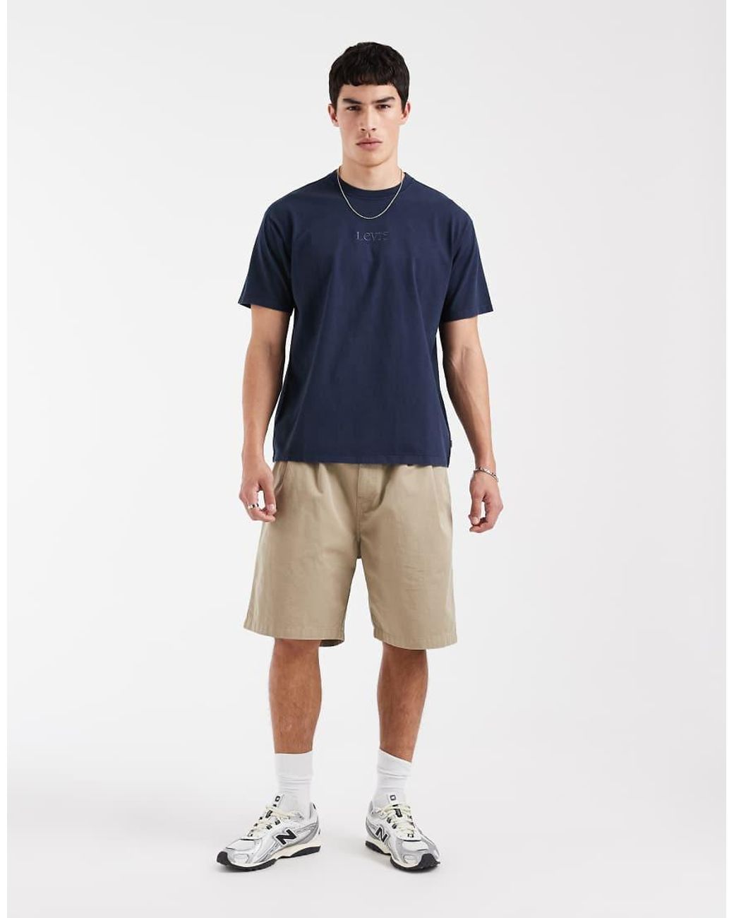 Levi's Blue Chest Logo T-Shirt for men