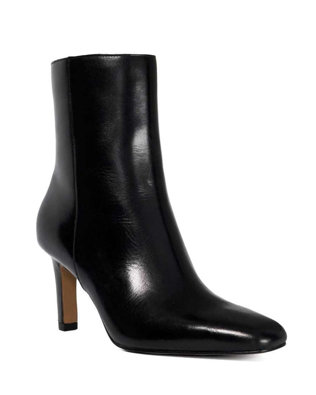 Dune Black Wide Fit Wf Ovation Ankle Boots