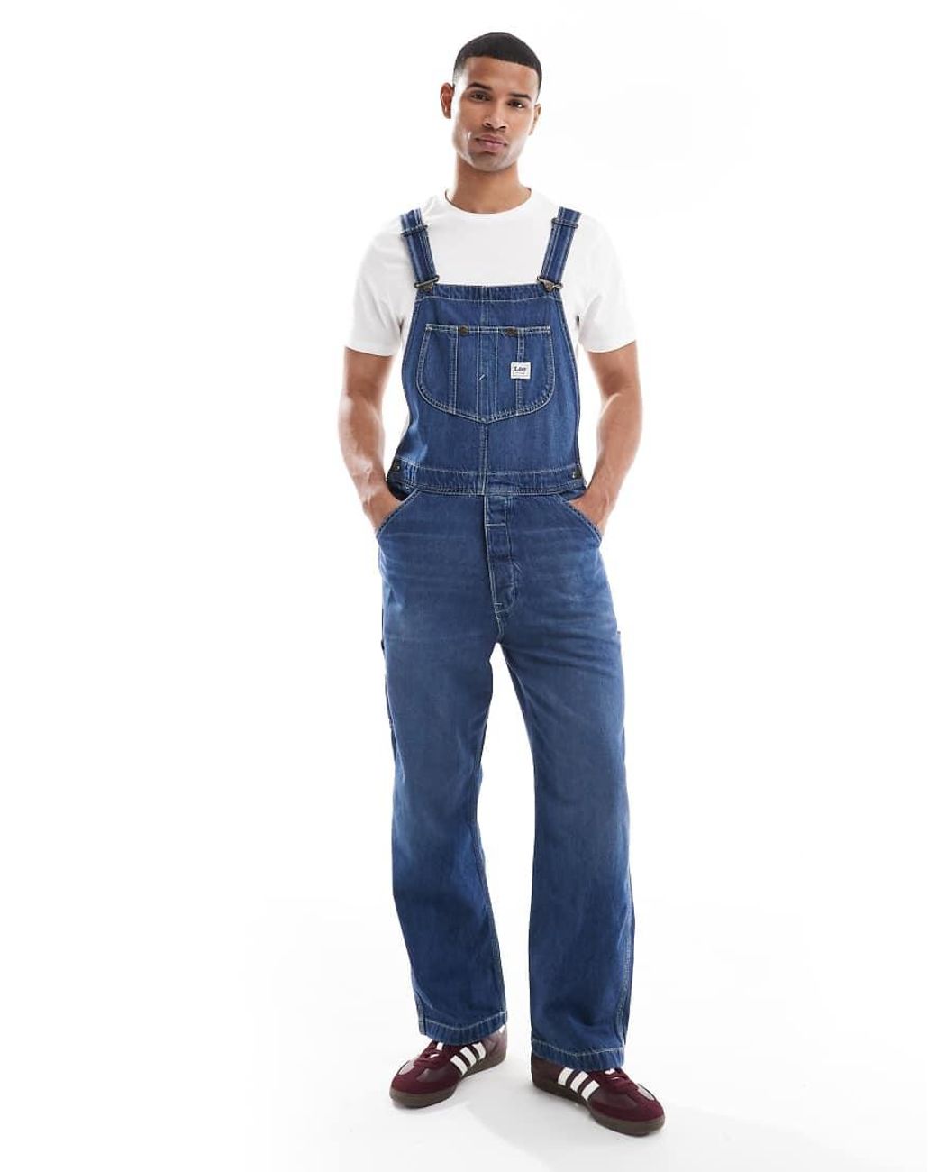 Lee Jeans Blue Workwear Dungarees for men