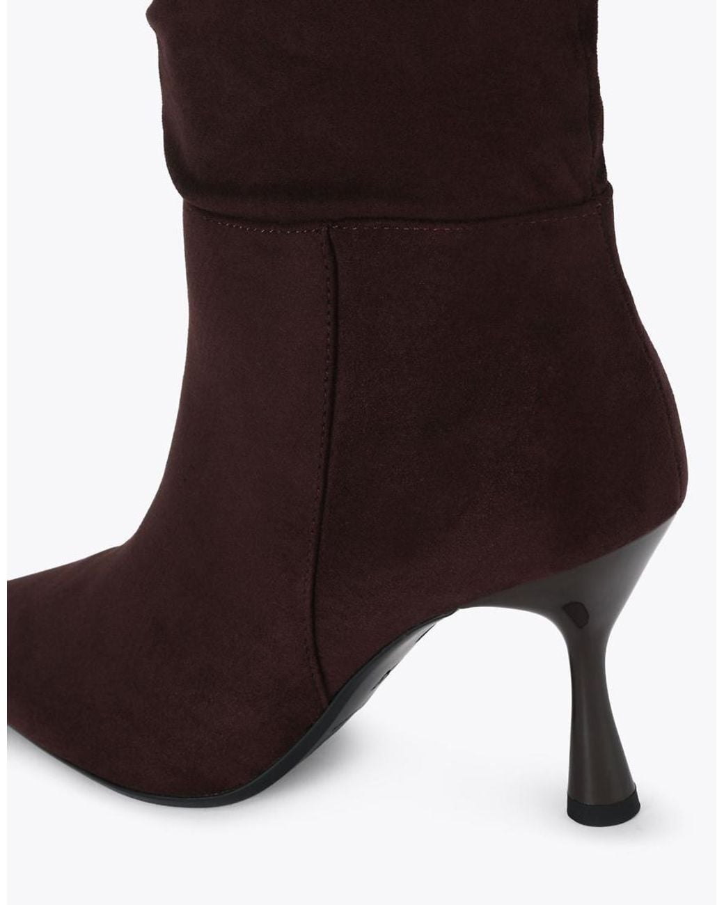 KG by Kurt Geiger Brown Autumn Slouch Knee Boots