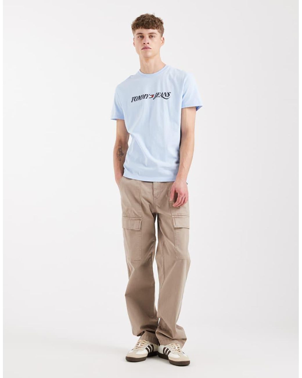 Tommy Hilfiger White Vintage T-shirt for men
