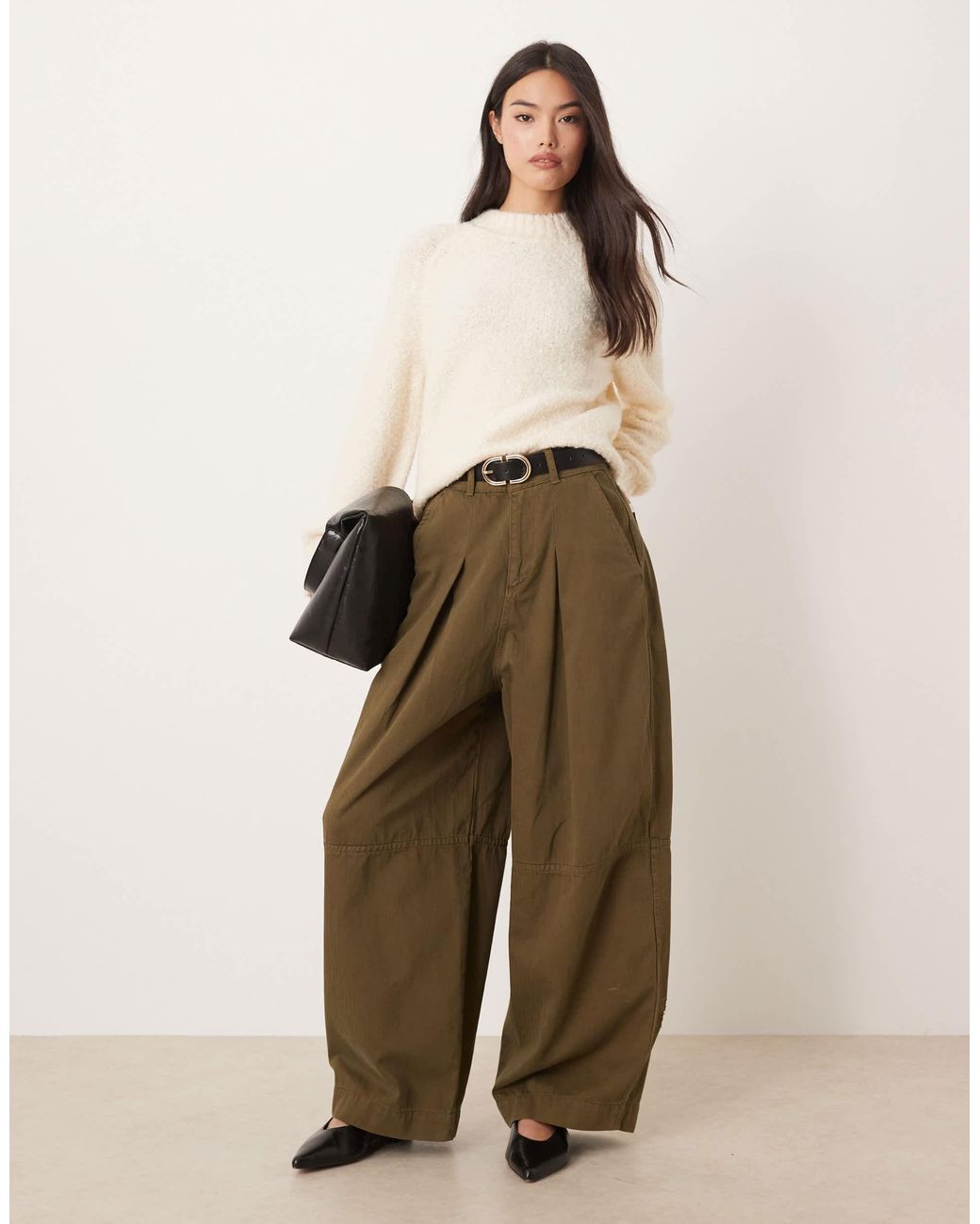 Glamorous Natural – lockerer oversize-strickpullover