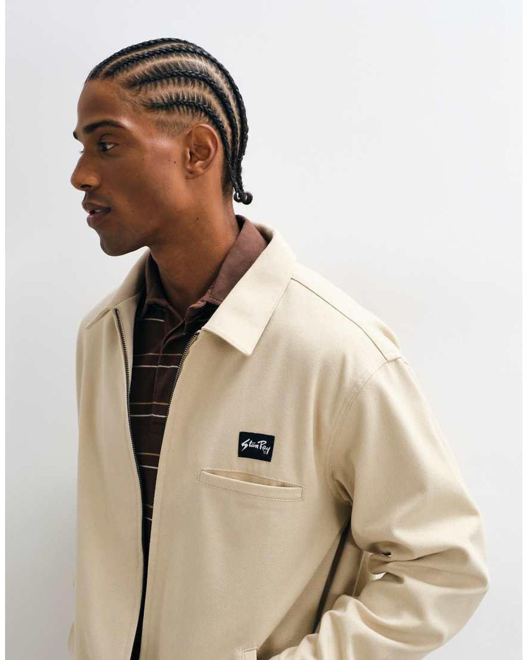 Stan Ray Natural Pro Garage Workwear Jacket for men
