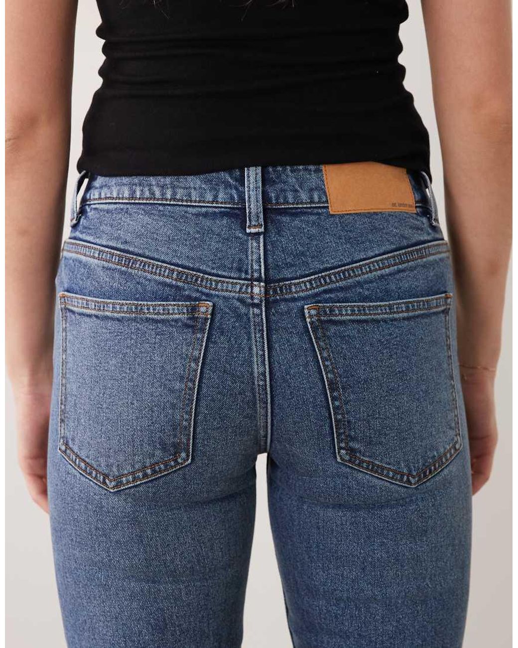 ASOS Blue Bootcut Flare Jean