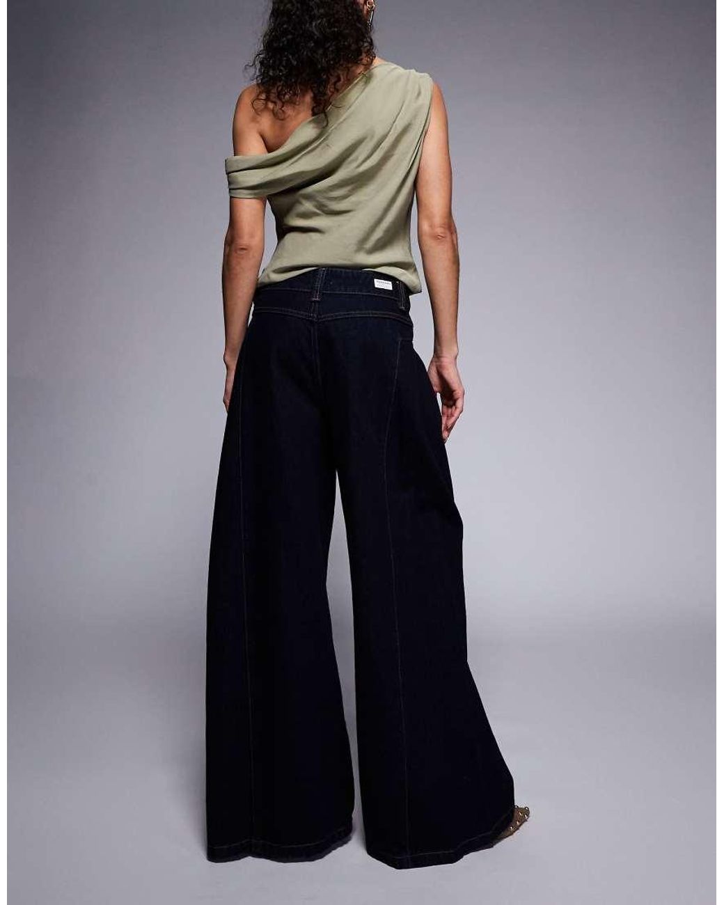 Abrand Jeans Blue Abrand 94 High Waisted Straight Leg Jeans