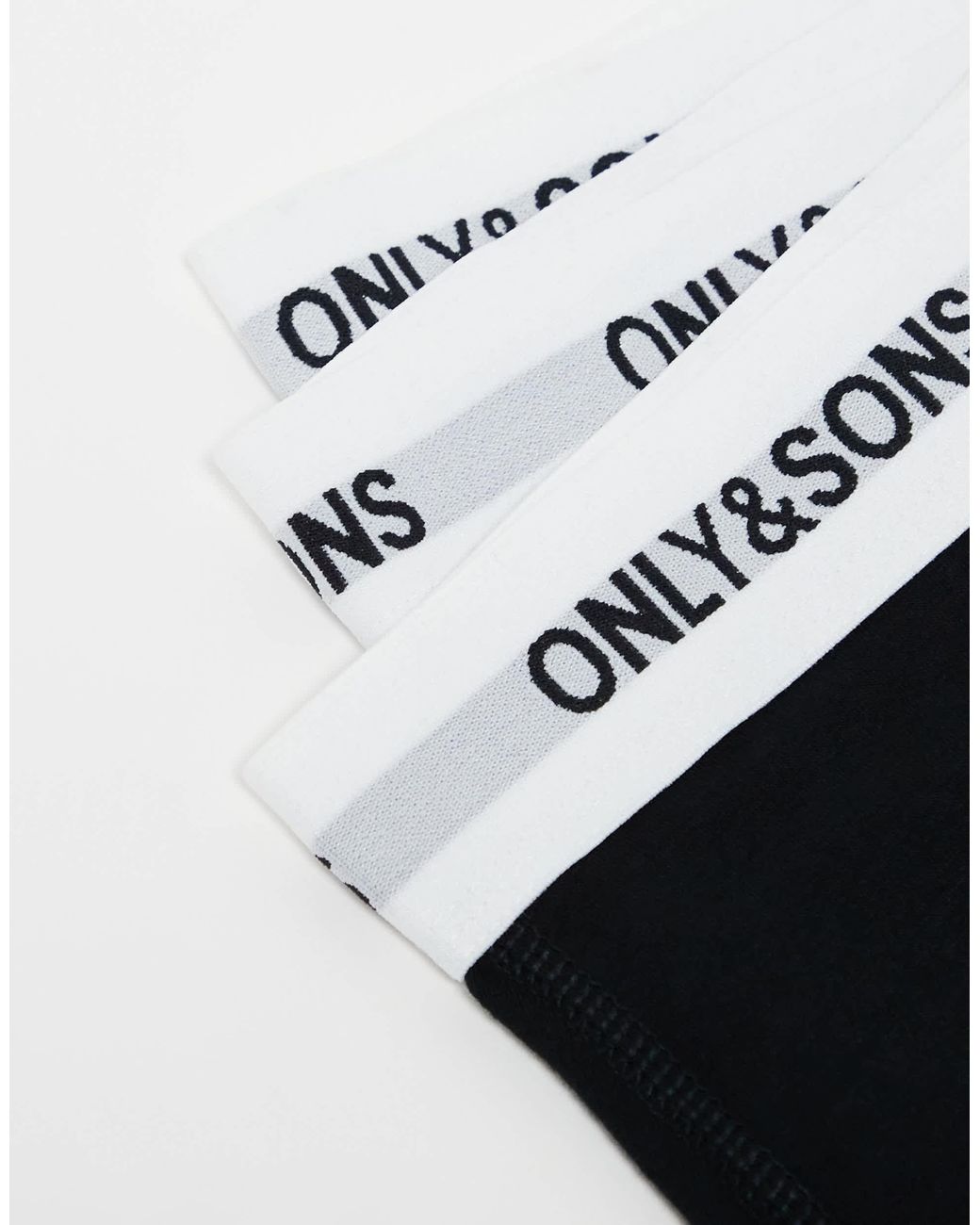 Lot Only & Sons pour homme en coloris Black