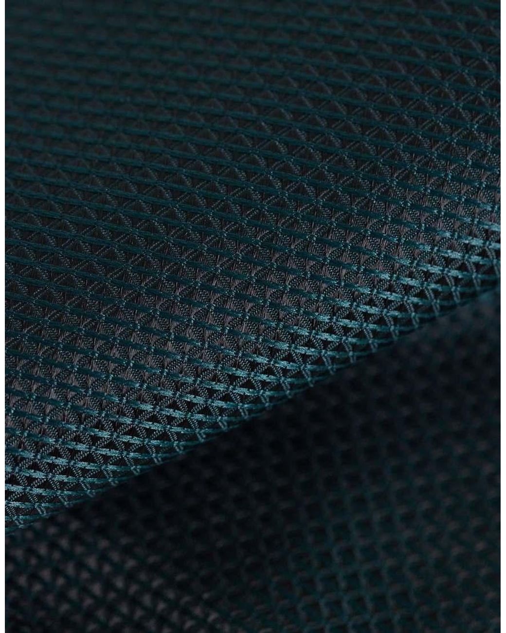 ASOS Blue Textured Tie And Pocket Square for men