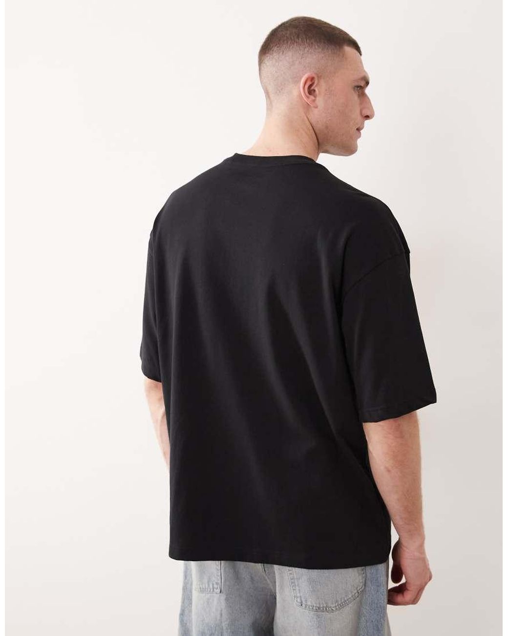 Nike Black Flight Oversized Graphic T-Shirt for men