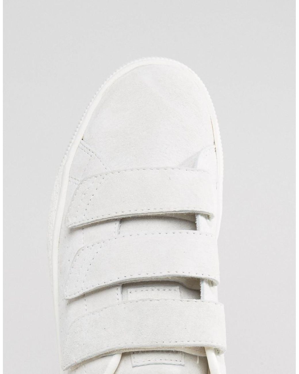 PUMA Basket Velcro Soft Premium Sneakers In White 36318502 for Men | Lyst