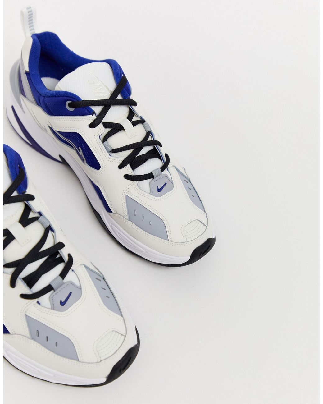 Nike Leather M2k Tekno Sneaker in Cream (Blue) for Men | Lyst