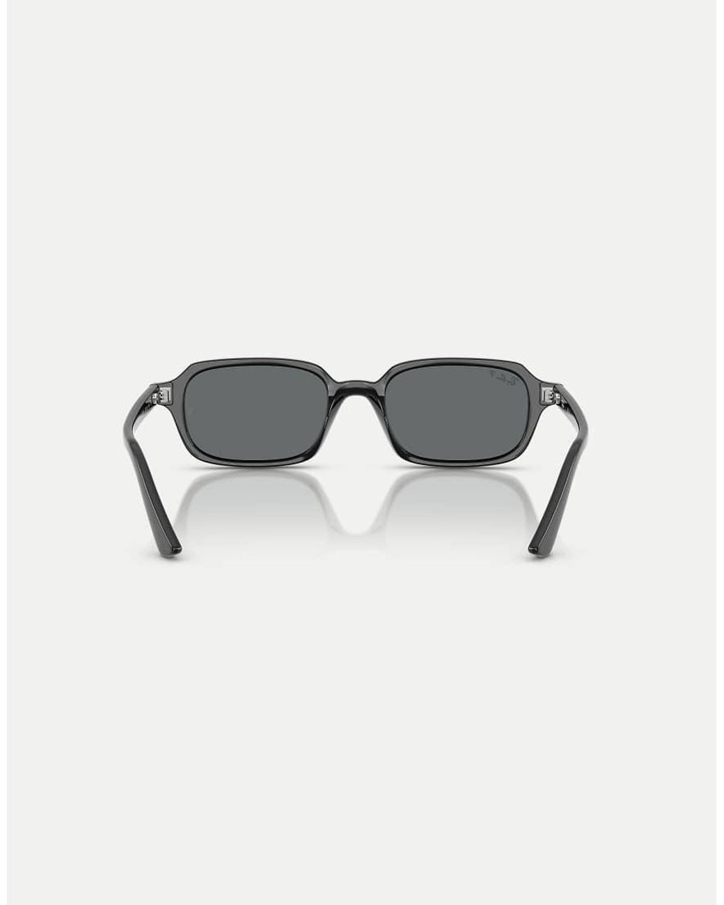 Ray-Ban Black Zuri Rectangle Polarised Sunglasses With Lens