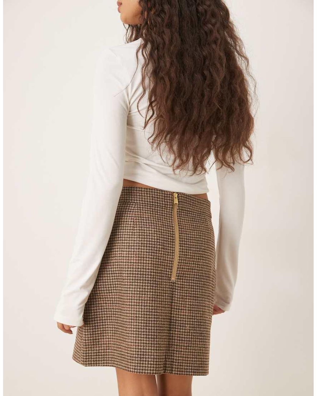 Barbour Natural Sophia Mini Skirt