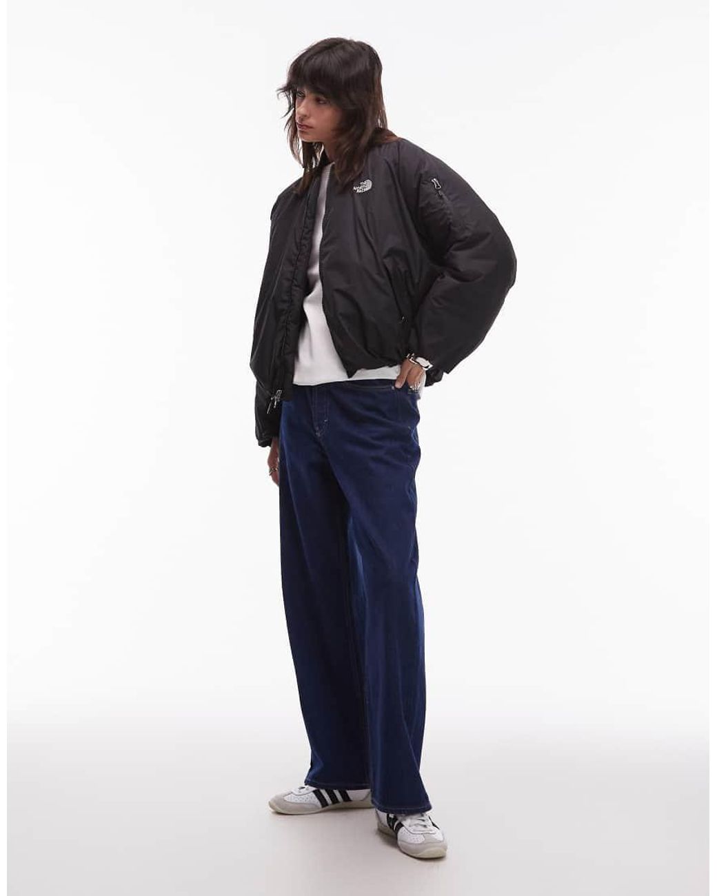 The North Face Blue Choqa Bomber Jacket