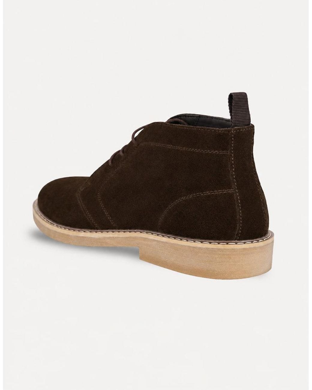 Thomas Crick Brown Arizona Leather Chukka Boots for men