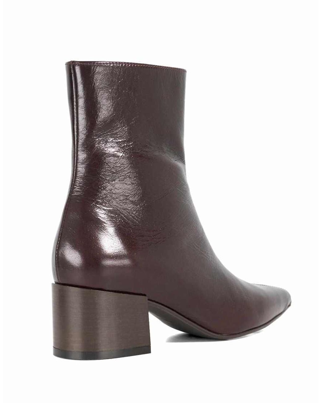 Dune Brown Pami Ankle Boots