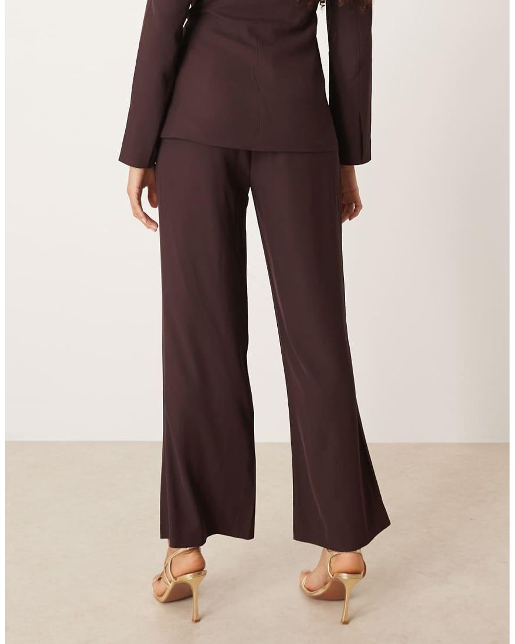 Aware Natural Straight Leg Tailored Trouser Co-ord