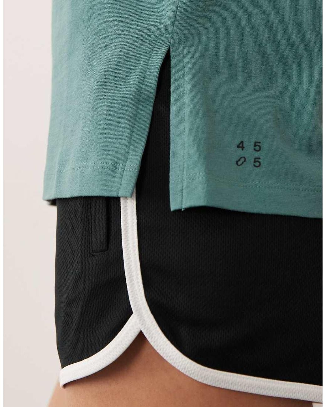 4505 Green Icon Cotton Drop Armhole Vest With Quick Dry Finish
