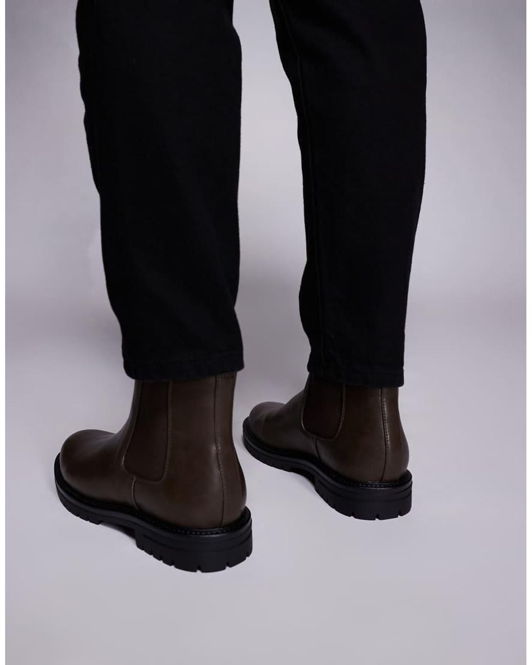 ASOS Black Chelsea Boots for men