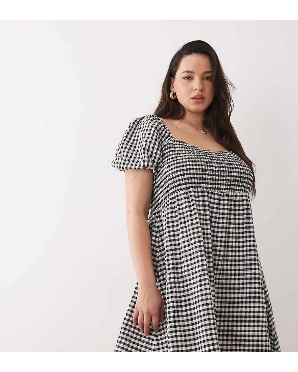 Esmee Curve Black Mini Beach Dress