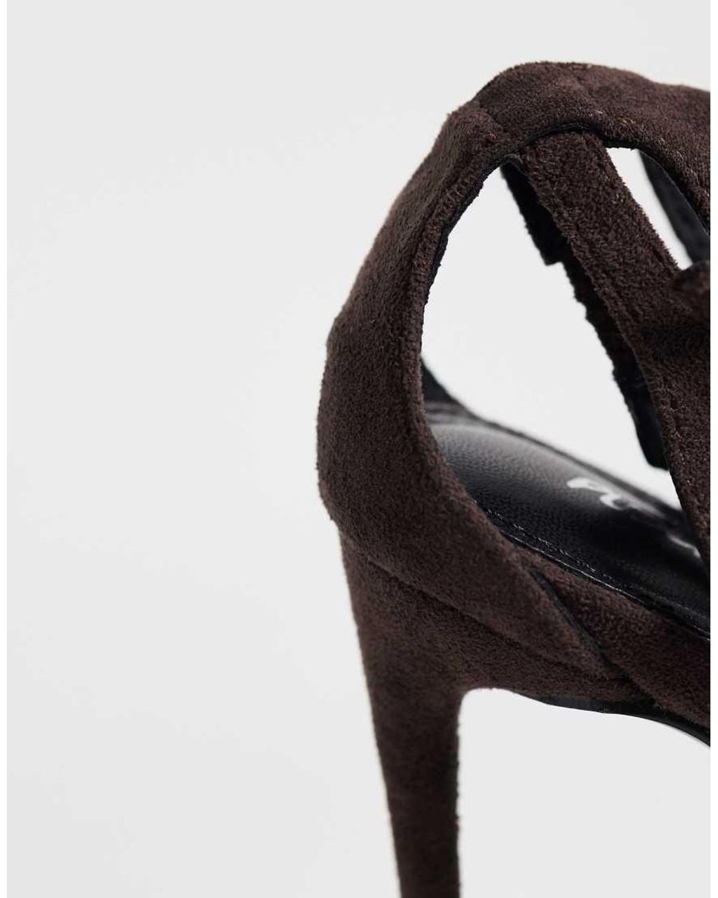 Public Desire White Allegedly Heeled Pumps