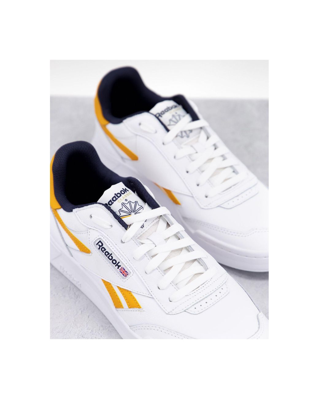 Club c legacy revenge - sneakers bianche e gialle da Uomo di Reebok in  Bianco | Lyst