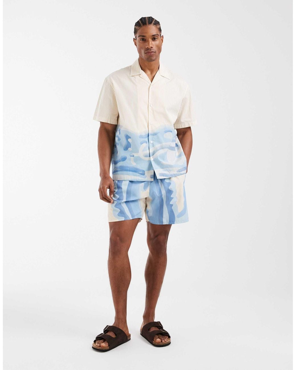 Lacoste – freizeithemd in White für Herren