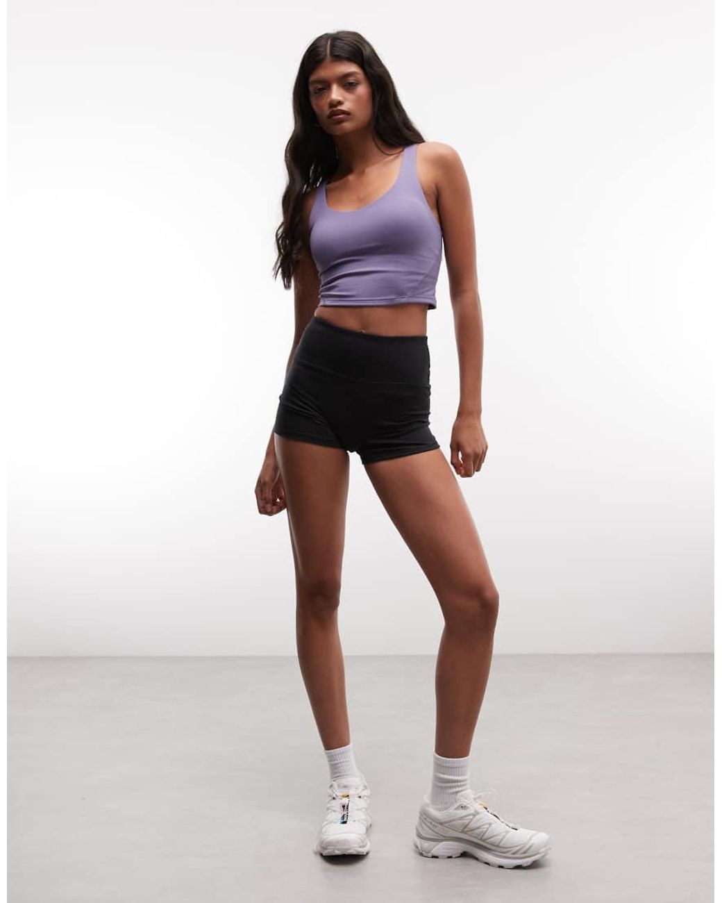 The North Face Purple Jaida Longline Bra