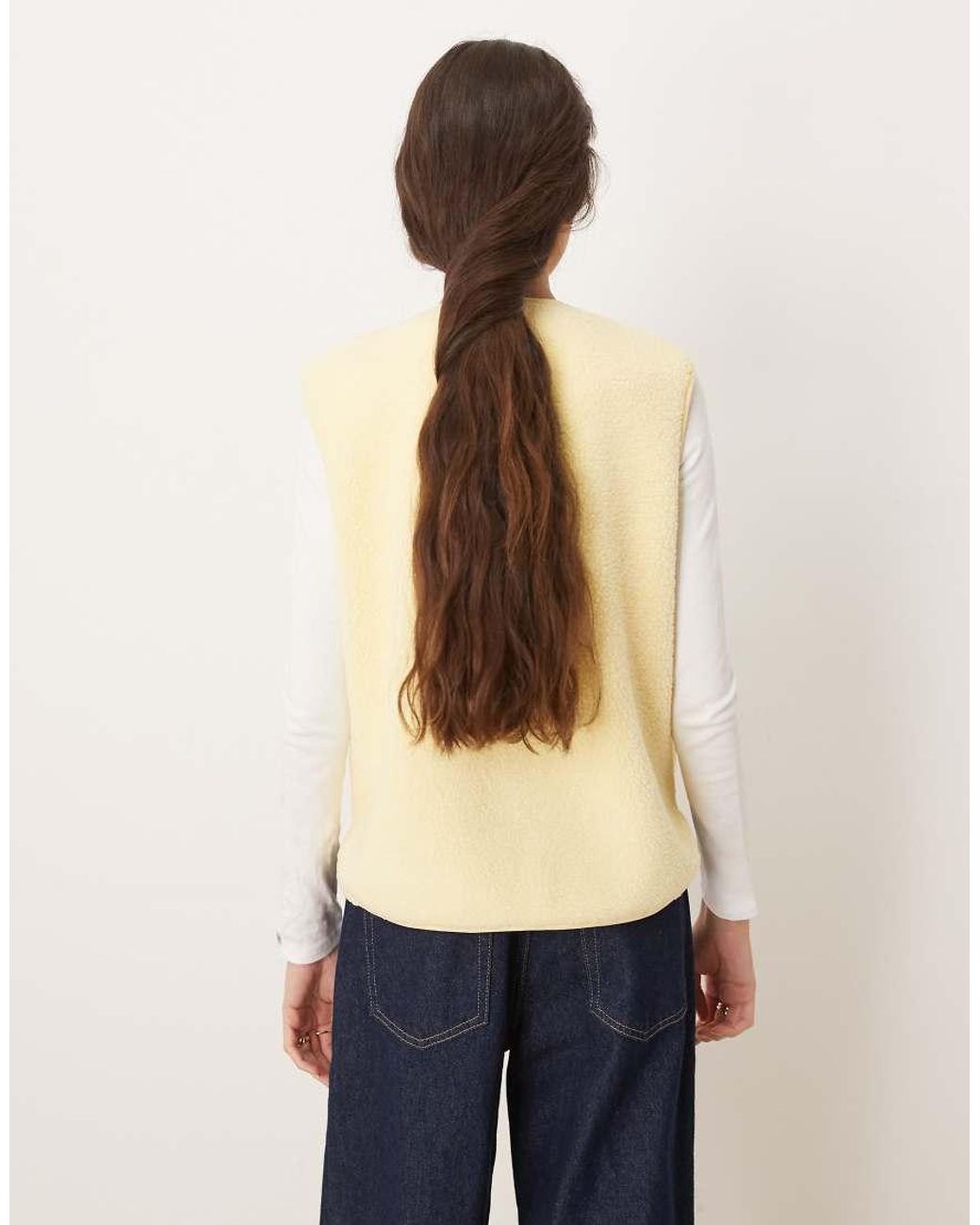 Jdy Blue Teddy Gilet