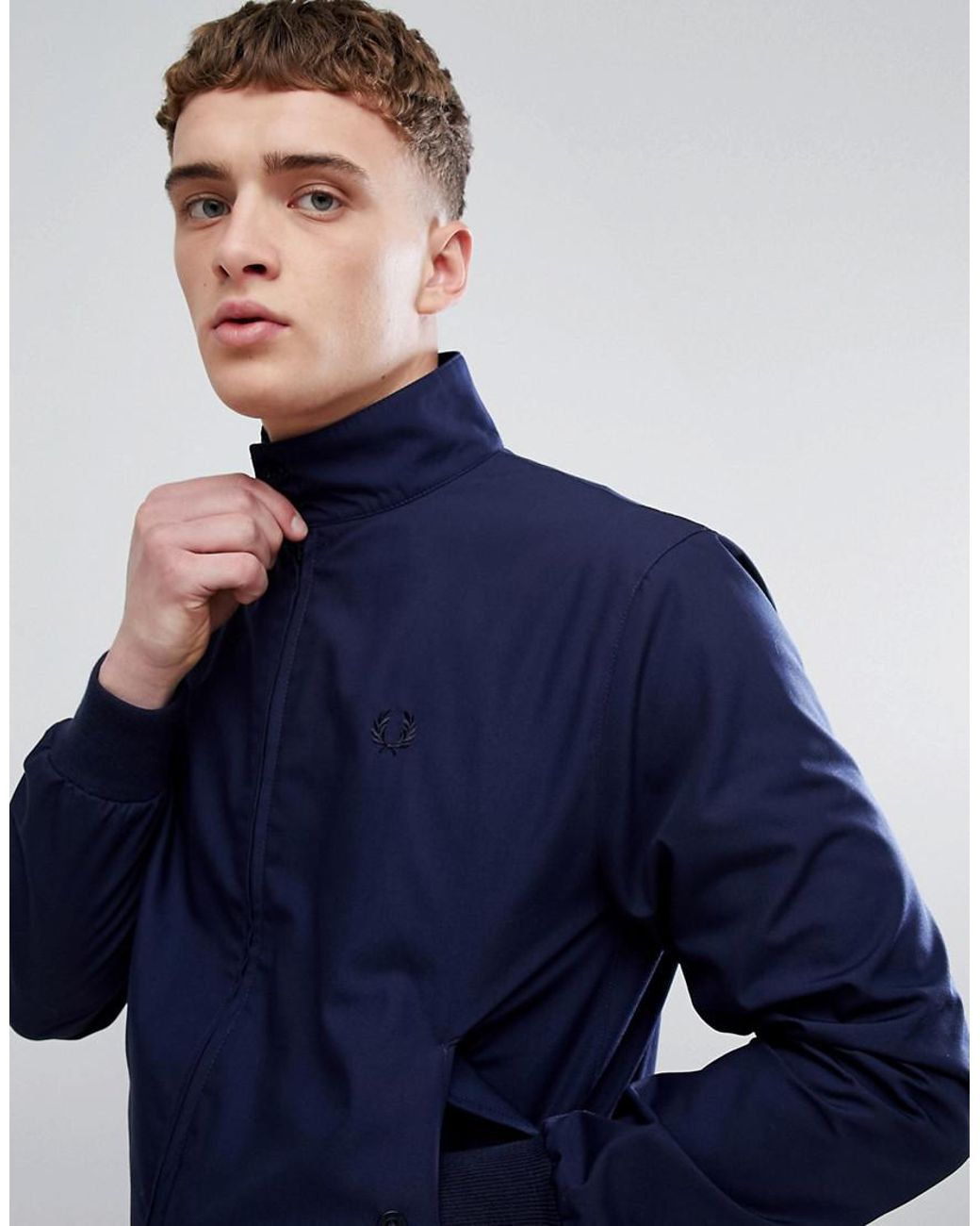 England Harrington Jacket In Navy 