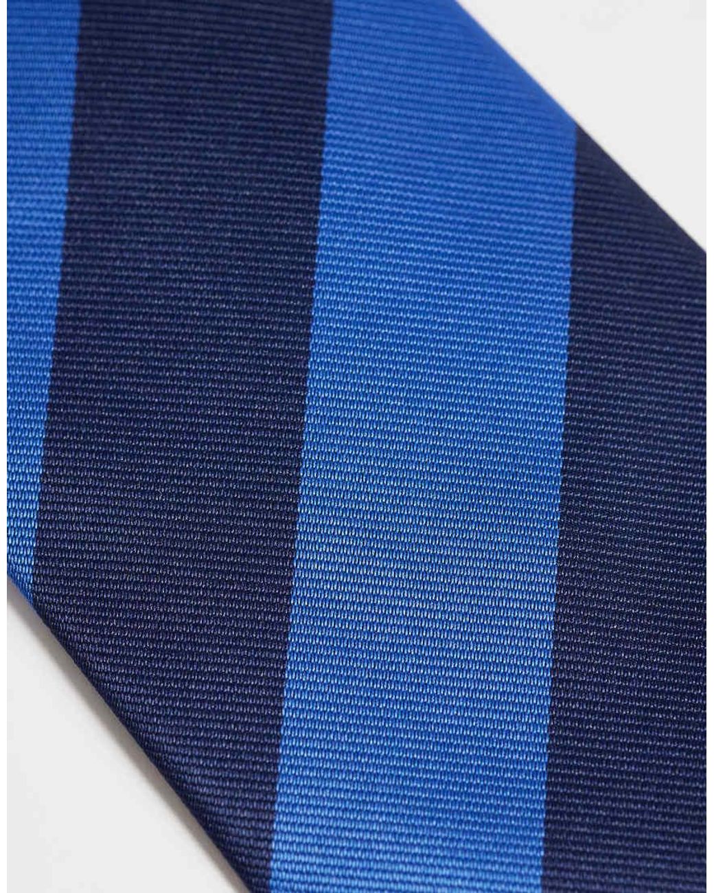 Corbata A Rayas ASOS de hombre de color Blue