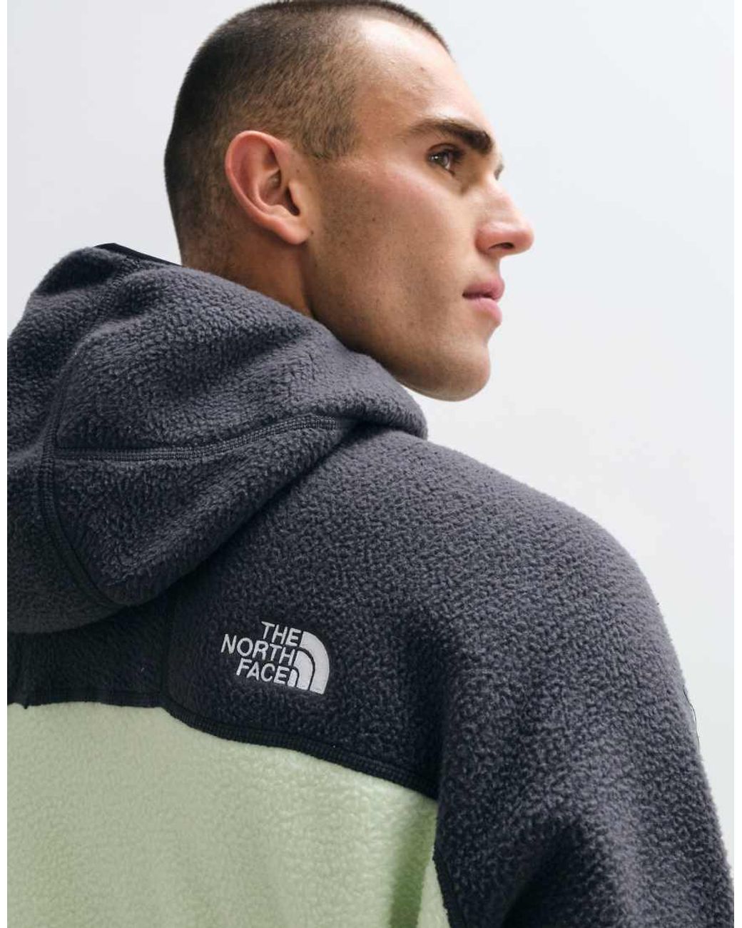 The North Face Green Nse Full Zip Fleece With Mask for men