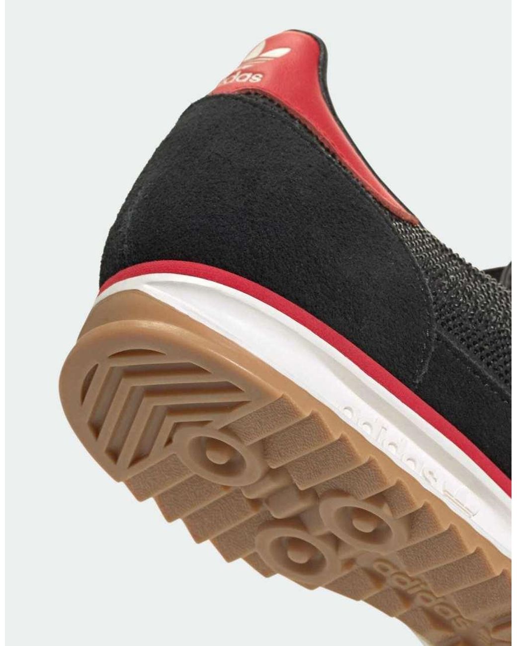 Adidas Originals Black Solid Color Sneakers