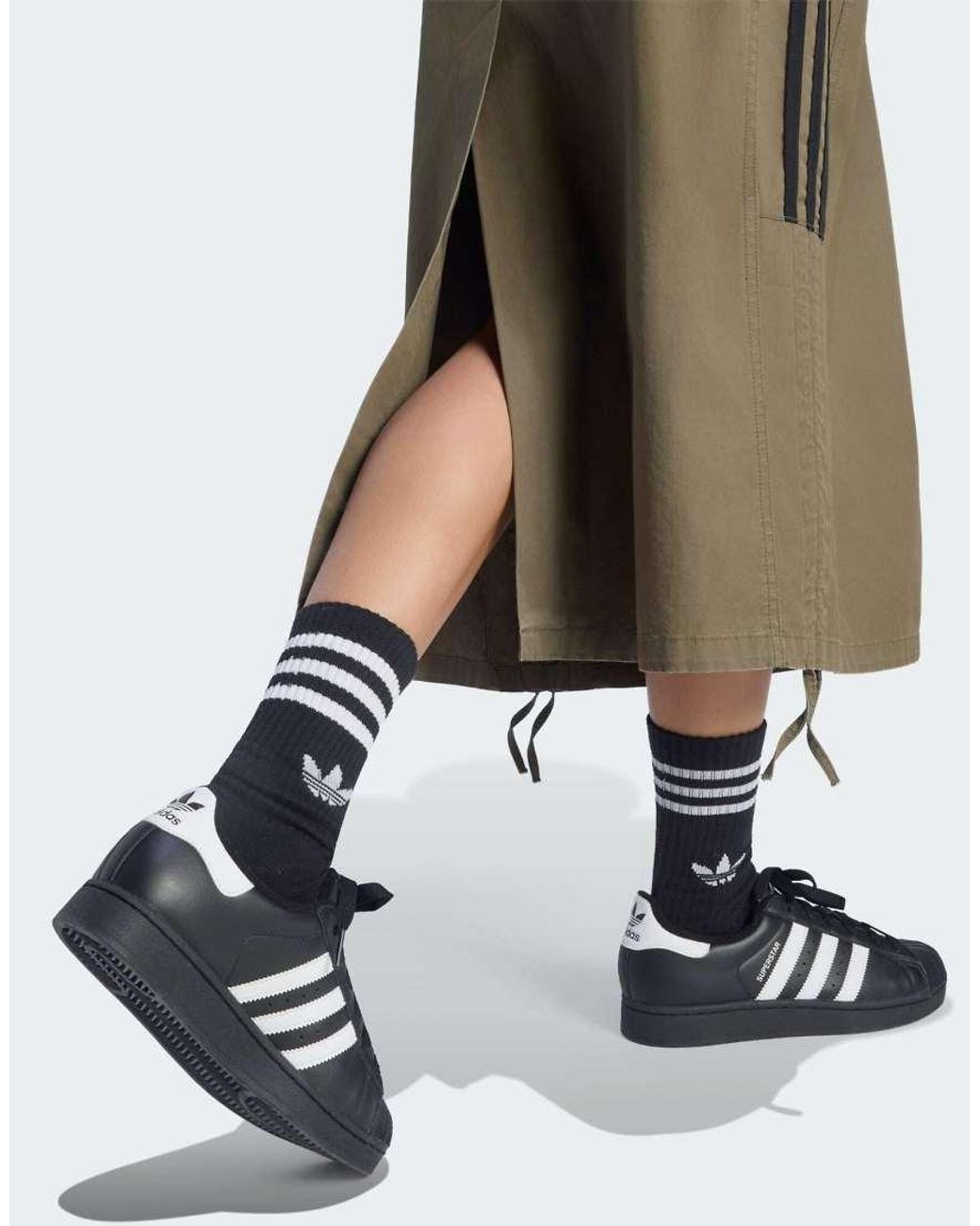 Adidas Originals Green Parachute Skirt
