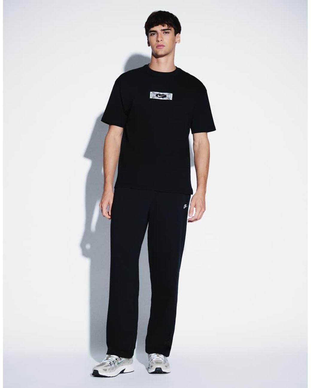 Nike Blue T-shirt With Chateau Back Print for men