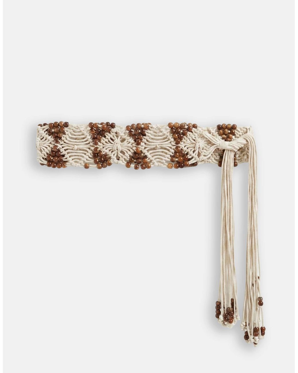 ASOS Natural – premium – makramee-gürtel