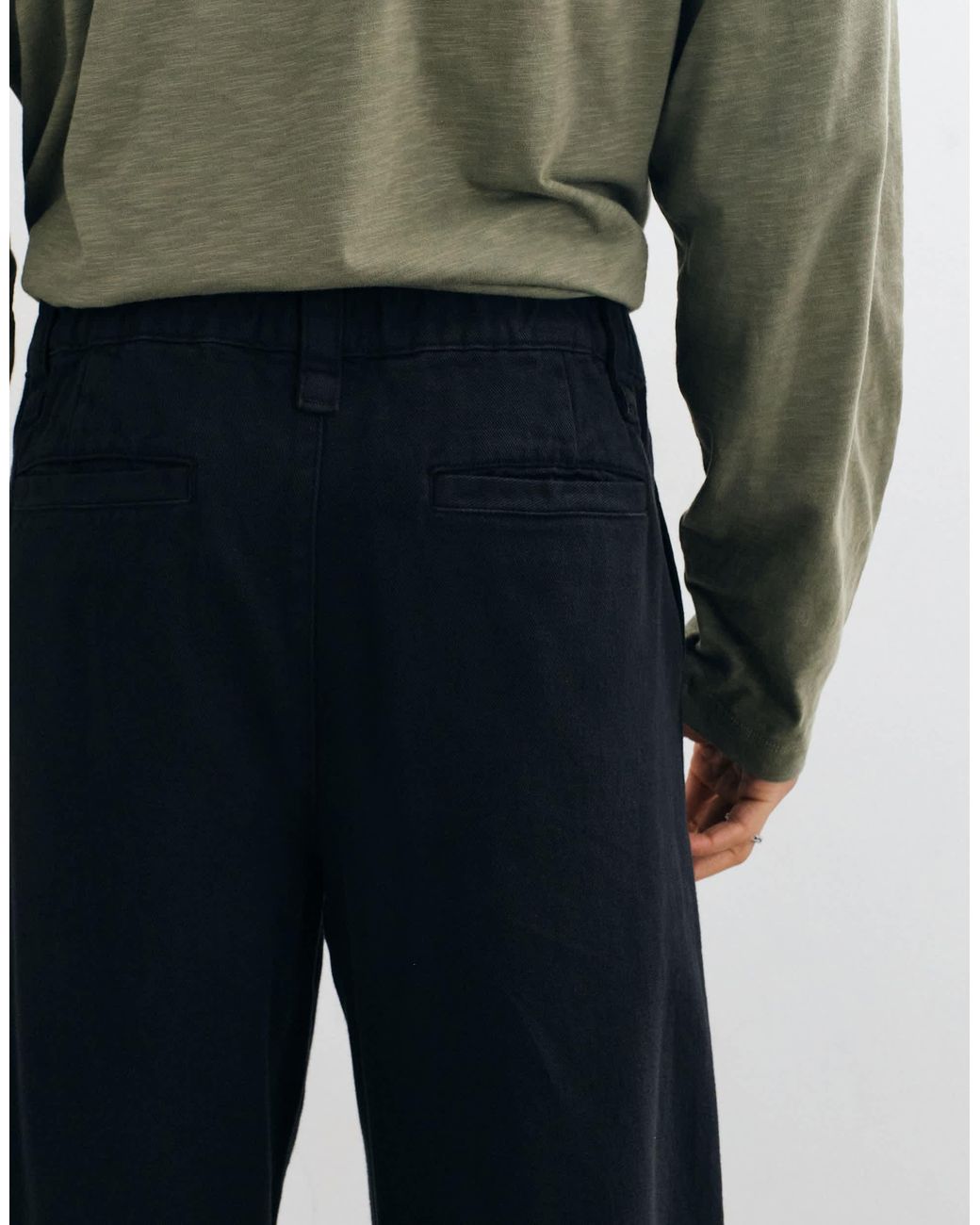 ASOS Black Loose Pants for men