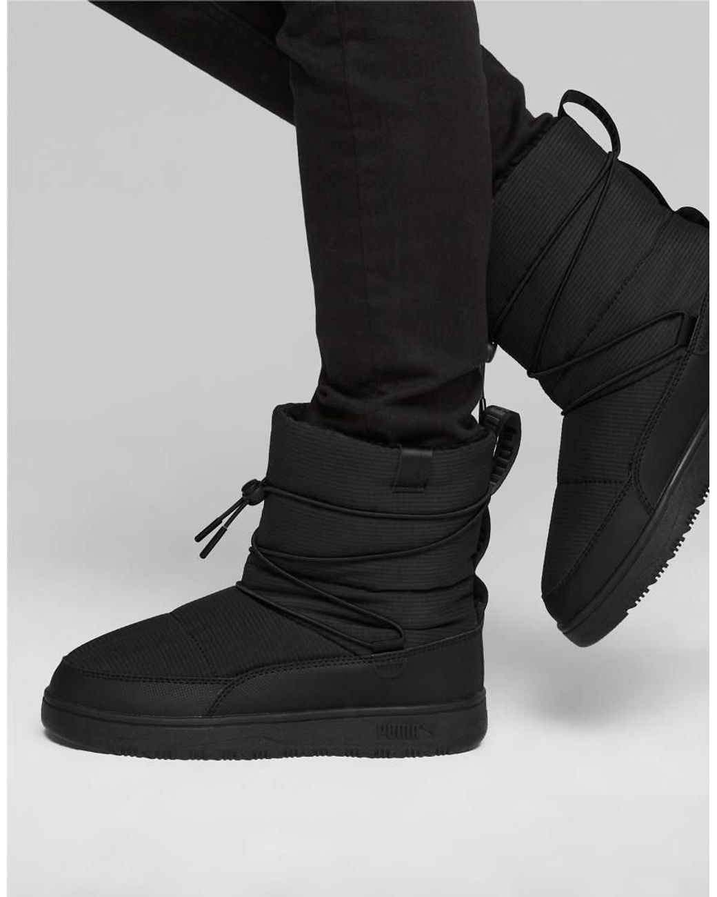 PUMA Black Snowbae Boots